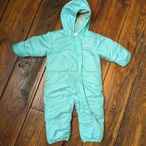 6-12 month Columbia Snow Bunny suit